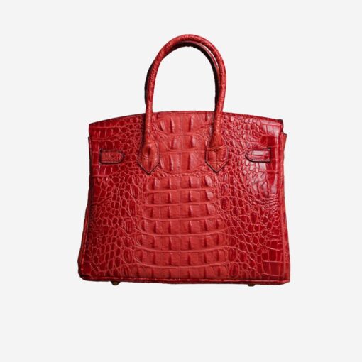 Birkin Bag 30cm Size Special Edition Crocodile - Image 9